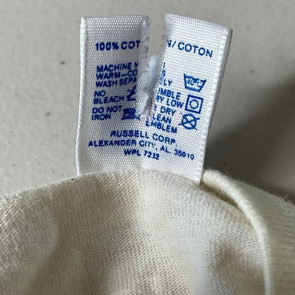 VTG Russell Athletic T Shirt USA Large - Picture 4 of 4